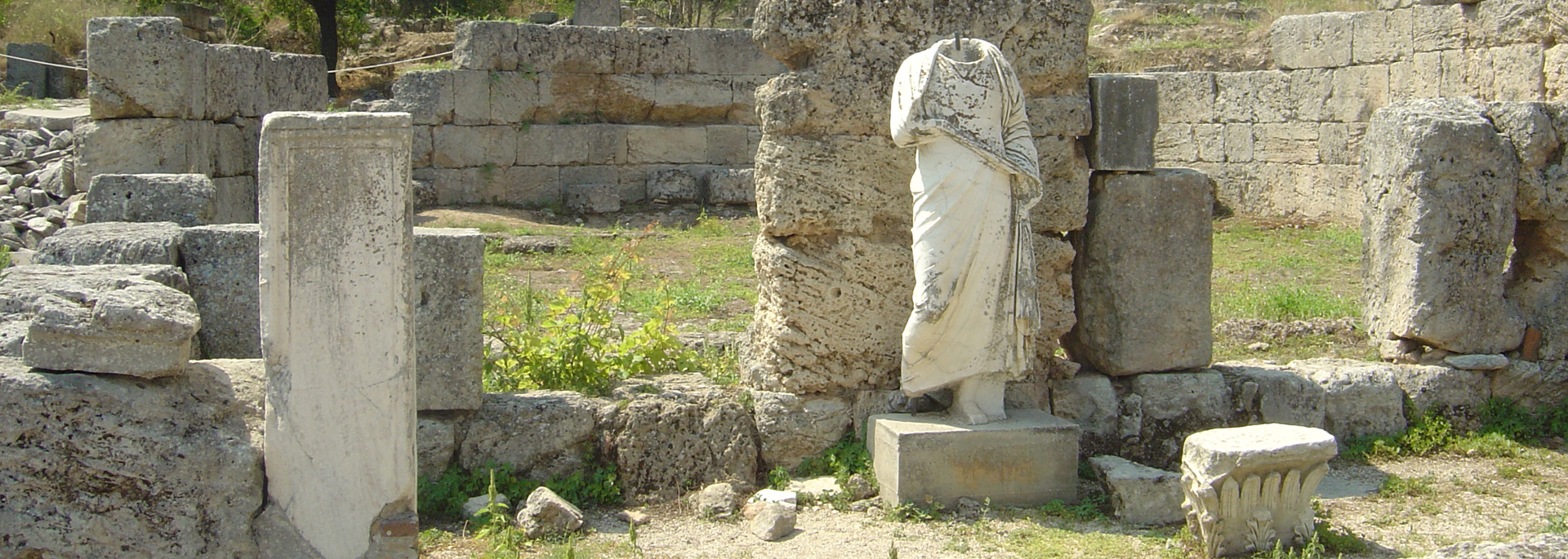 Ancient Corinth Buildings